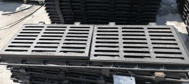 云霄球墨铸铁连体双篦展示